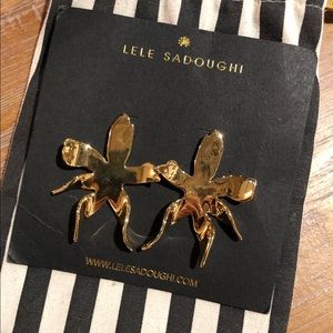 BNWT Lele Sadoughi earrings